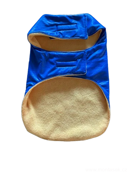 Vesta pro psa podšitá modrá