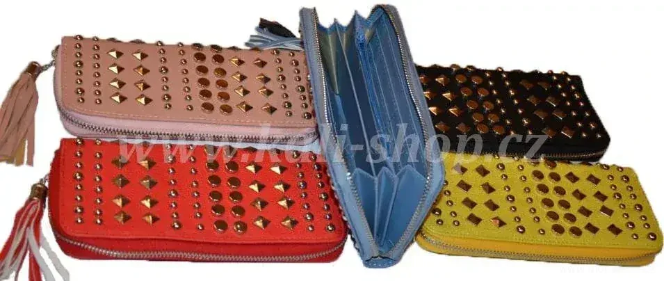 Dámská peněženka, mini taštička růžová