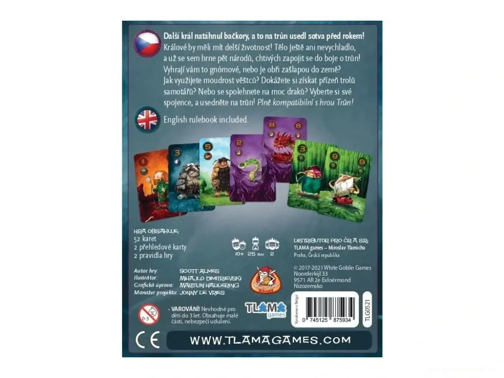 Trůn 2 karetní hra