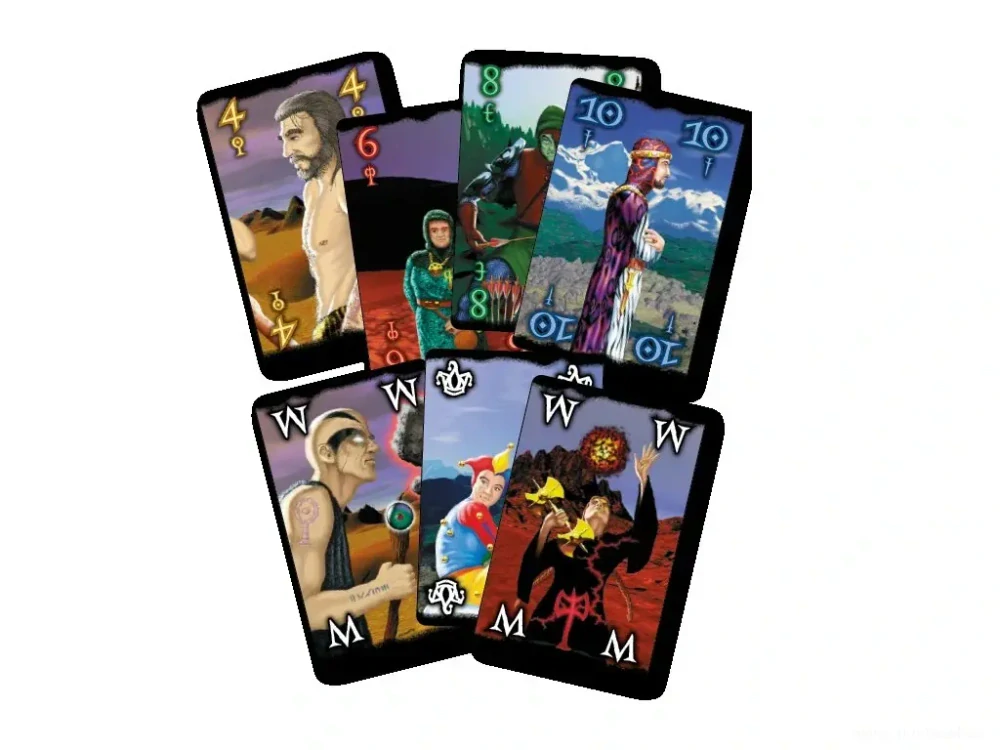 Čaroděj karetní hra