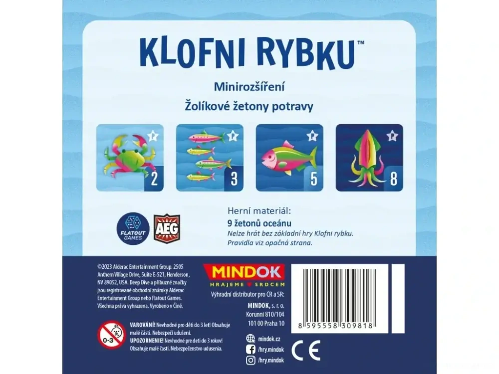 Klofni rybku + promo žetony