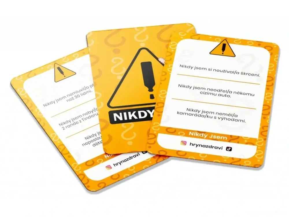 Karetní hra Nikdy jsem