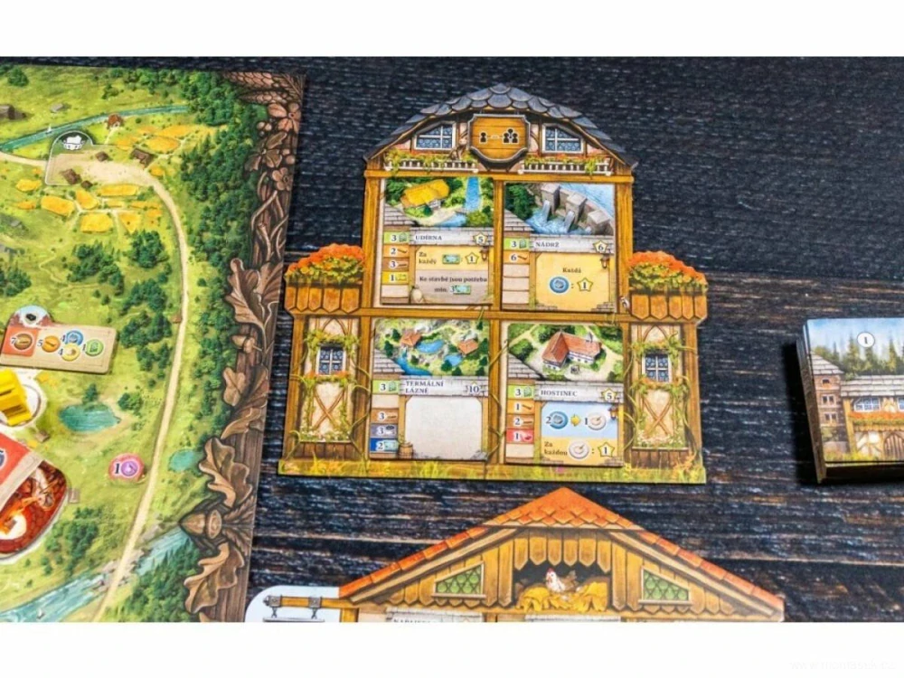 Černý les desková hra