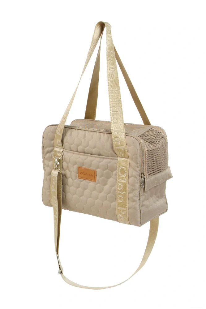 Taška na psa béžová 