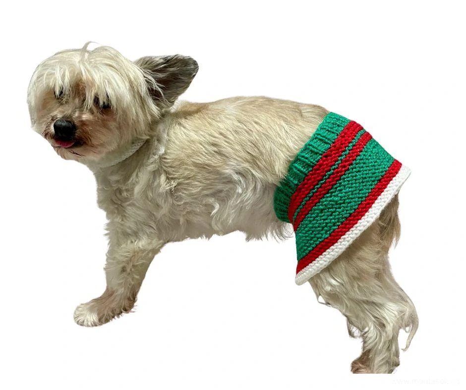 Pletená sukně pro psy