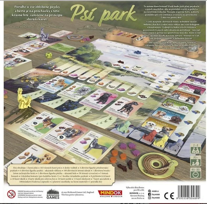 Psí park a 1. a 2. rozšíření