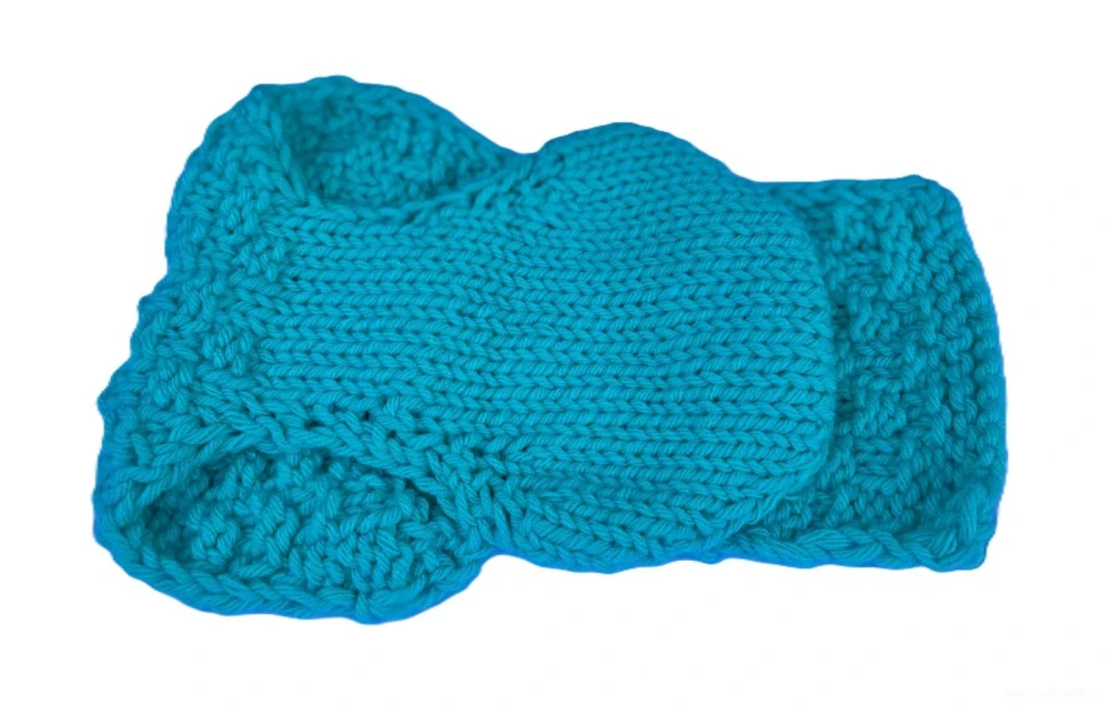 Ručně pletený zimní svetr pro psy 35-40cm