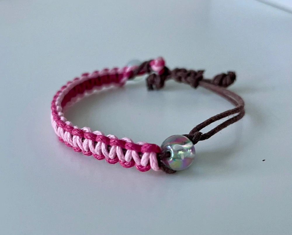 Macrame náramek dětský nebo pro mini fenku