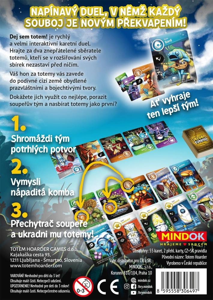 Dej sem totem! plus promo karty