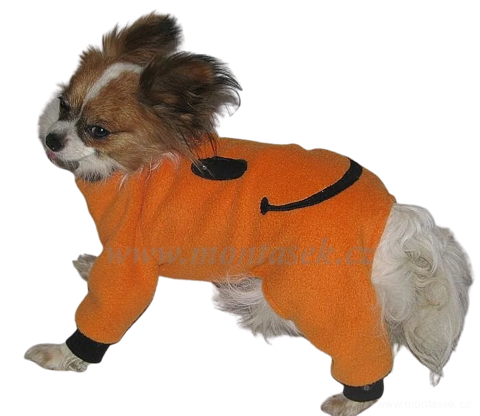 Oblečky pro psy, kombineza pro psa smajlík 