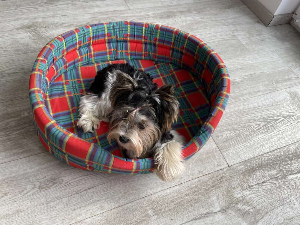 Pelíšek pro psa látkový