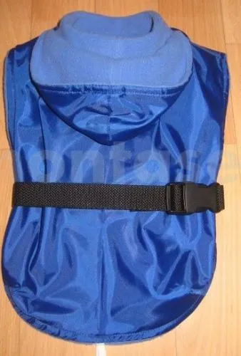 Nepromokavá vesta pro psy 45cm vel. XXL červená