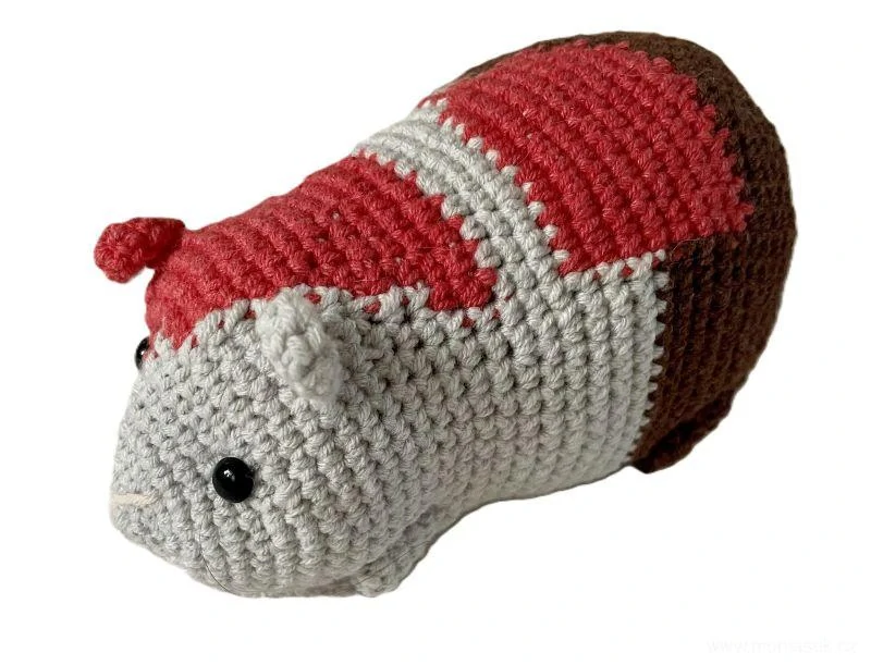 Háčkované morče Monťásek vel.M