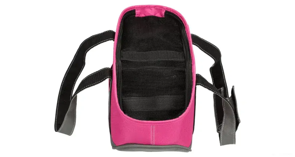 Přepravní růžová taška pro malá zvířátka do 5kg