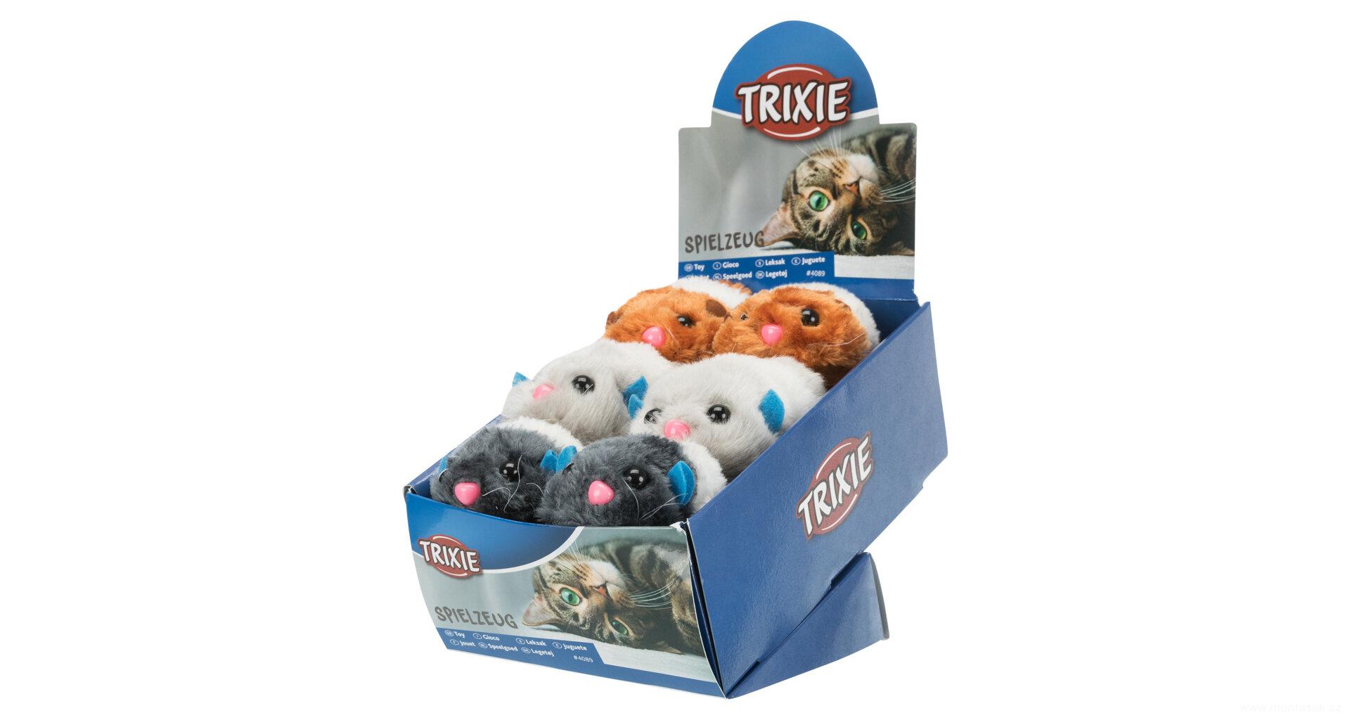 Plyšová vrtící zvířátka