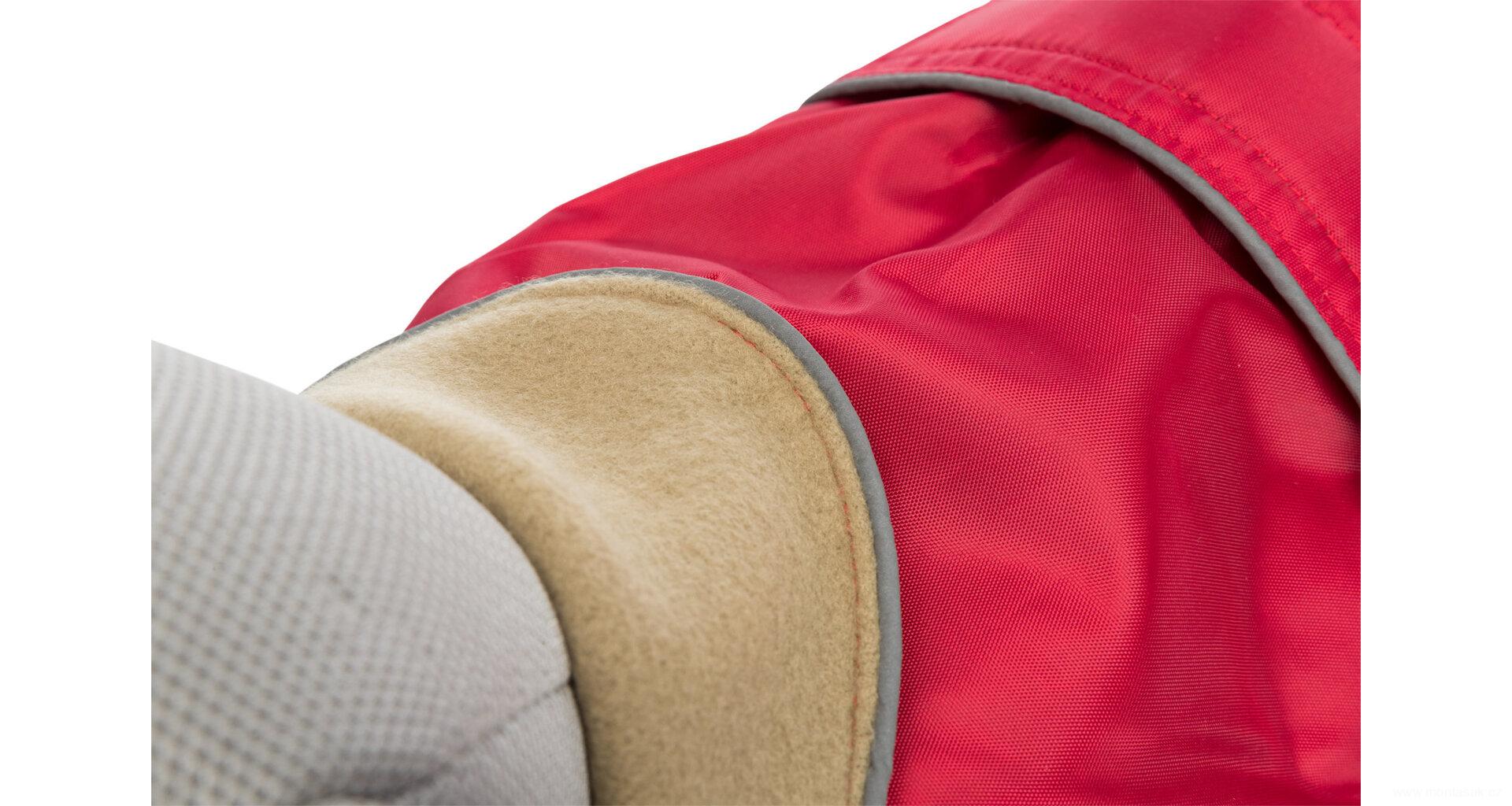 Červená vesta pro psa 45cm