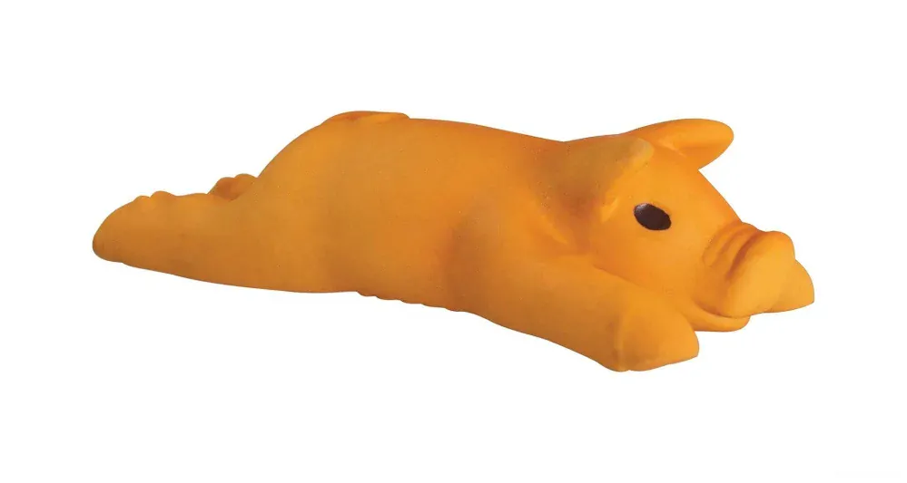 Pískací prasátko, hračka pro štěně, psa 13,5cm