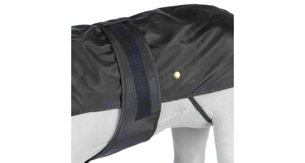 Černá nepromokavá vesta pro psa 30cm