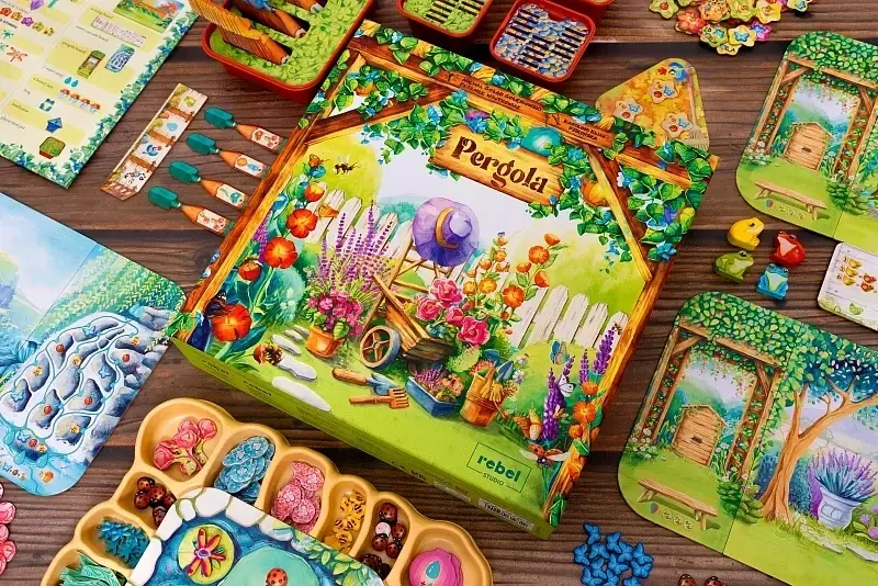 Pergola Půjčovna deskovek