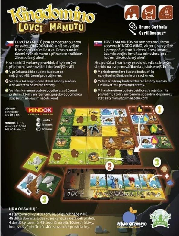 Kingdomino: Lovci mamutů 