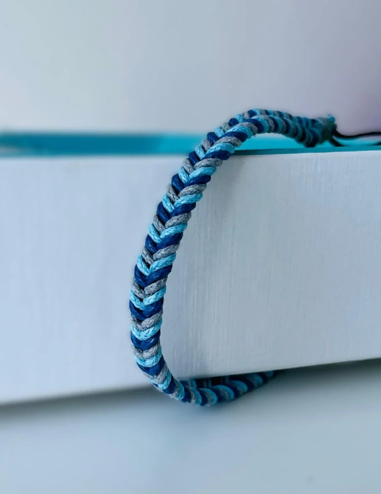 Macrame náramek pro malého psa nebo pána