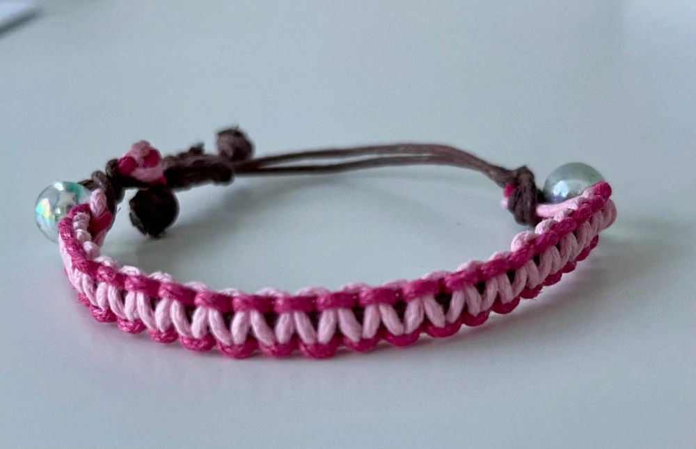 Macrame náramek dětský nebo pro mini fenku