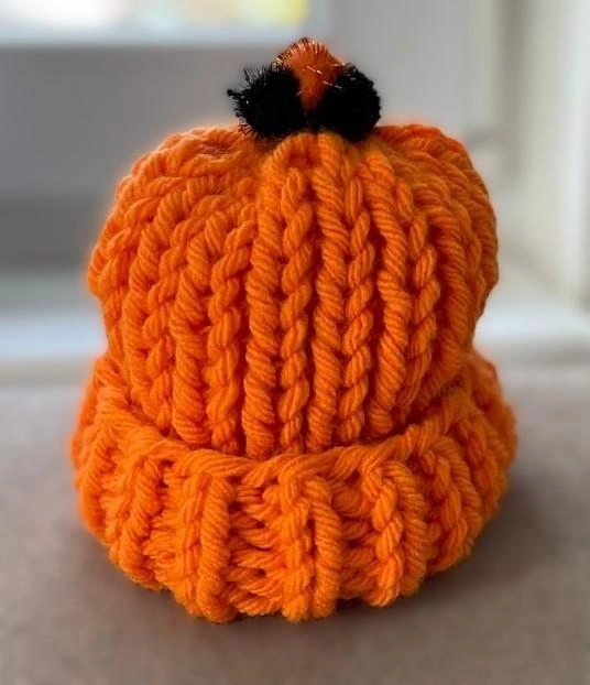 Oranžová čepice pro psy