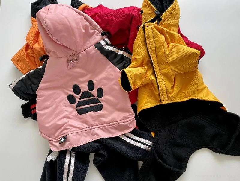 Tepláky a bunda pro psa 30-38cm