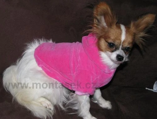 Mikina pro fenky růžová princess pro psa 38-44cm