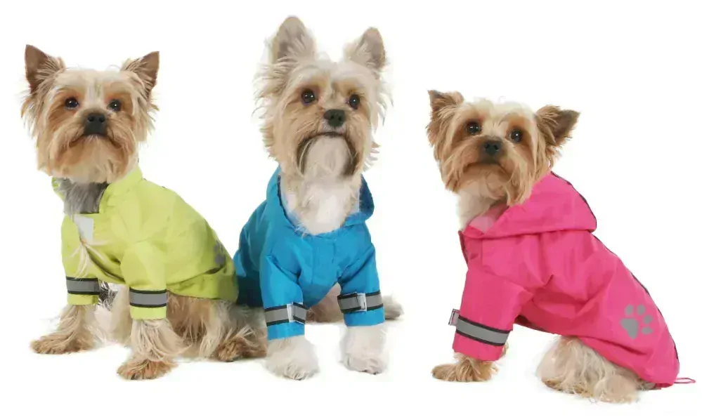 Bunda, pláštěnka pro psa 31-33cm šedá