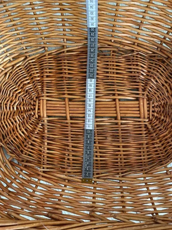 Proutěný pelech pro psy s polštářem 60cm