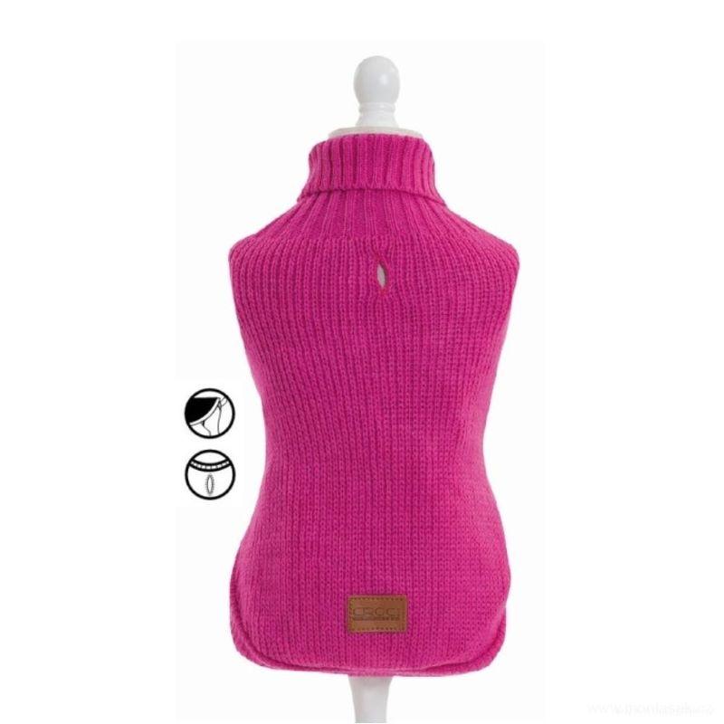 Svetr pro psa Valencia růžový