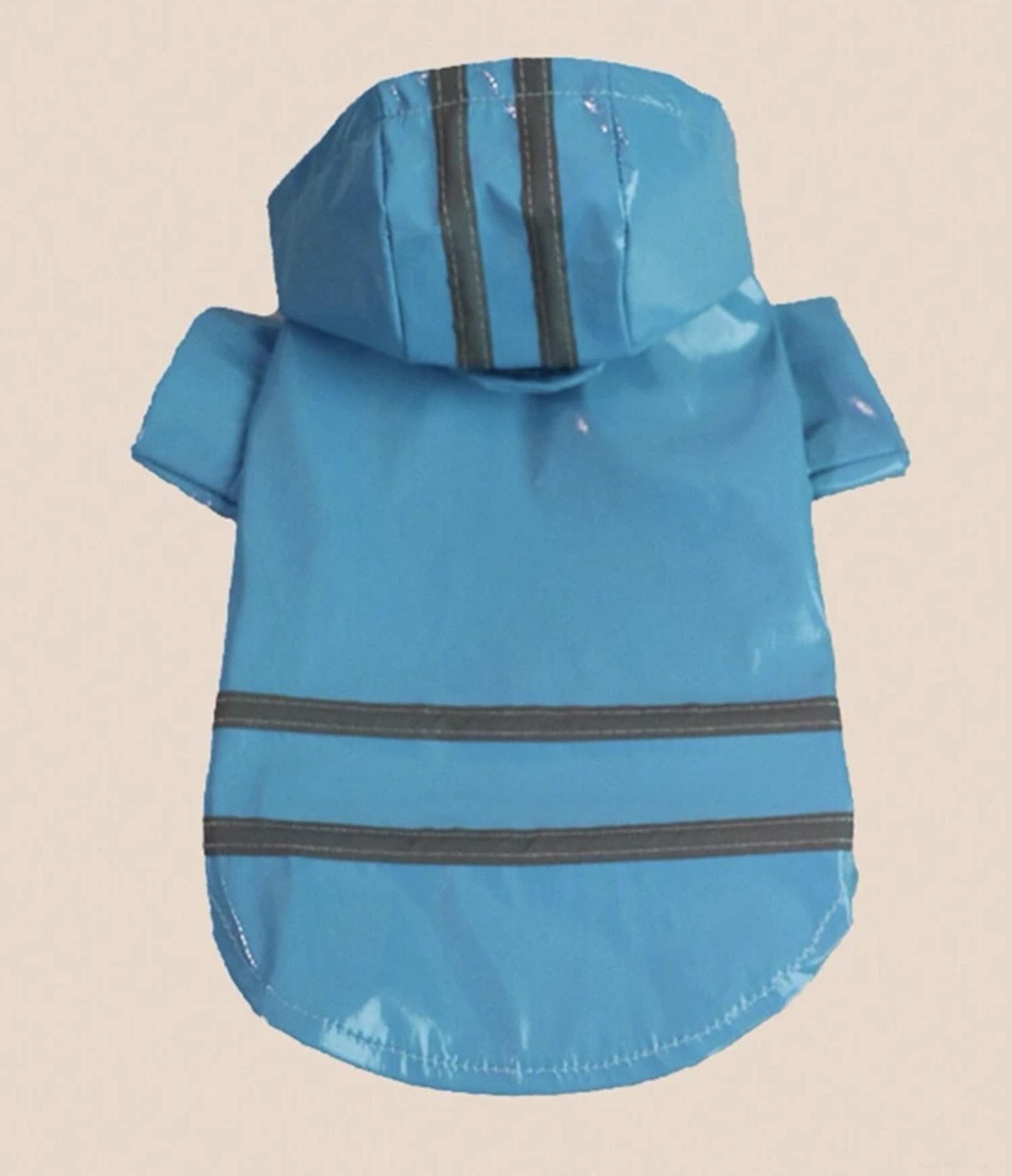 Modrá pláštěnka pro psa