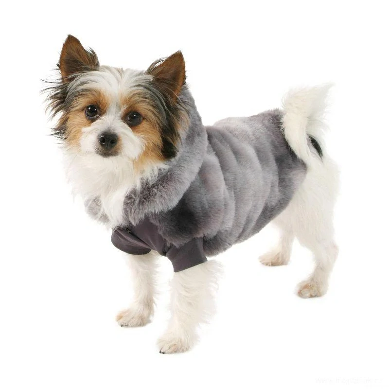 Chlupatá mikina pro psa - Bunda Fox