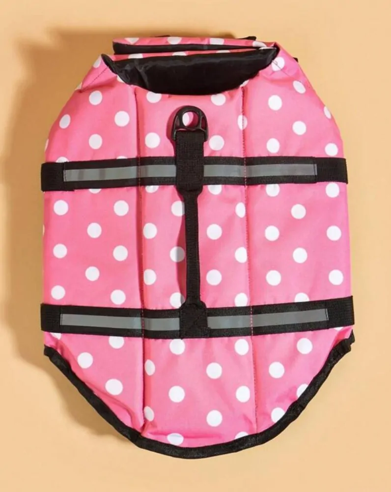 Plovací vesta pro psa růžová 