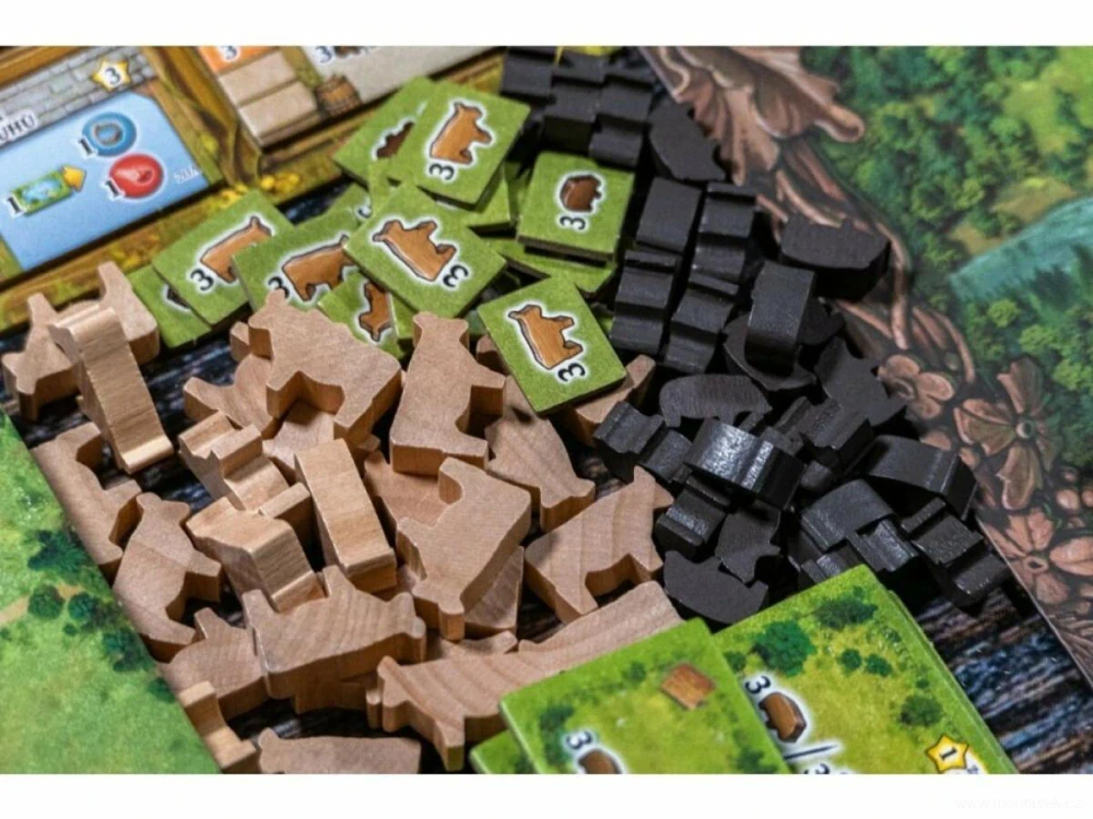 Černý les desková hra