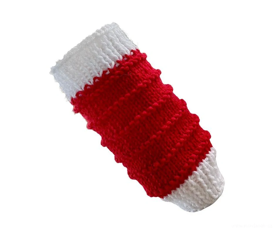 Pletený nákrčník pro psa, šála pro psa