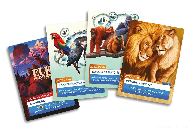  Zoo Tycoon: The Board Game - české vydání