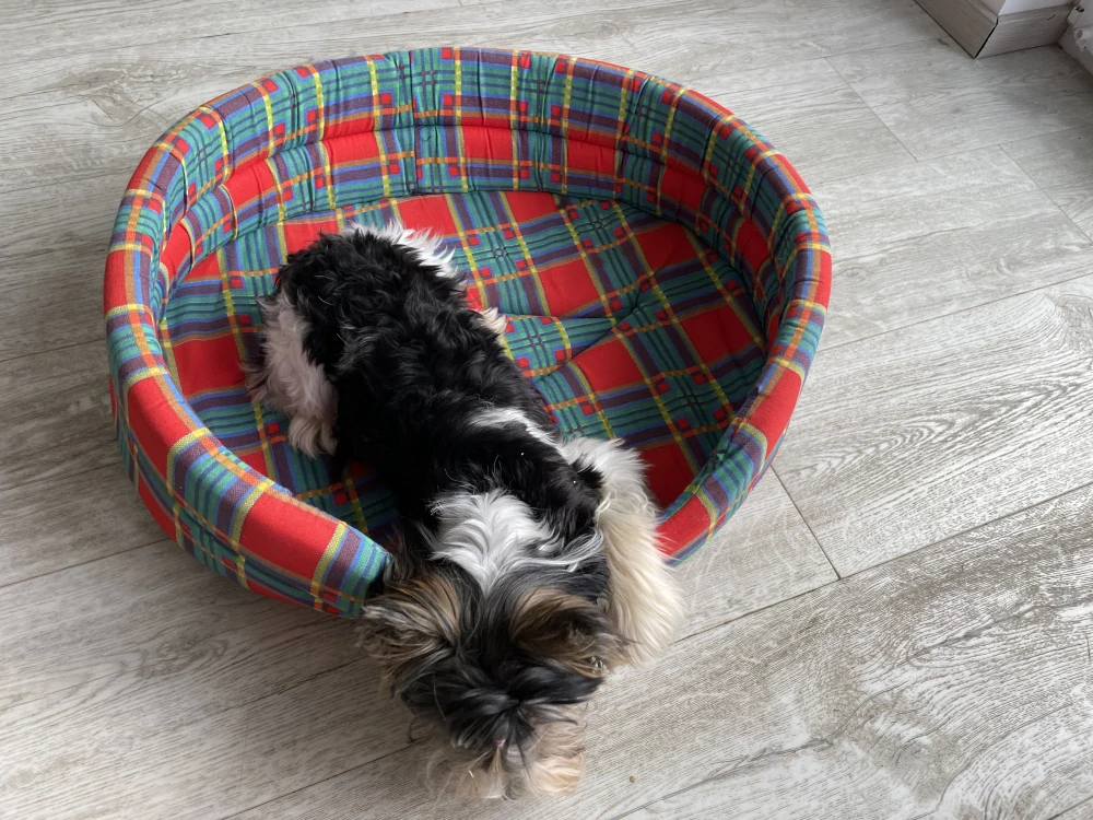 Pelíšek pro psa látkový