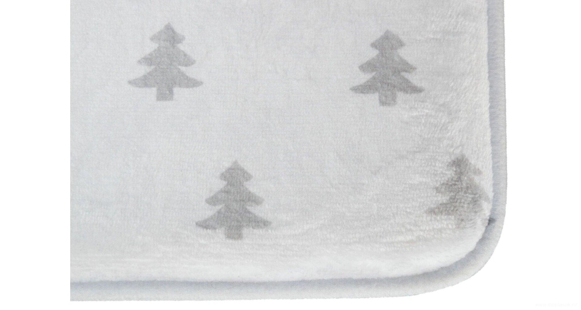 Vánoční podložka na parapet Xmas NIVIA mat, vánoční plyšová podložka na parapet