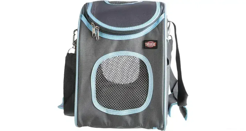 Šedá přepravní taška pro psy do 8kg