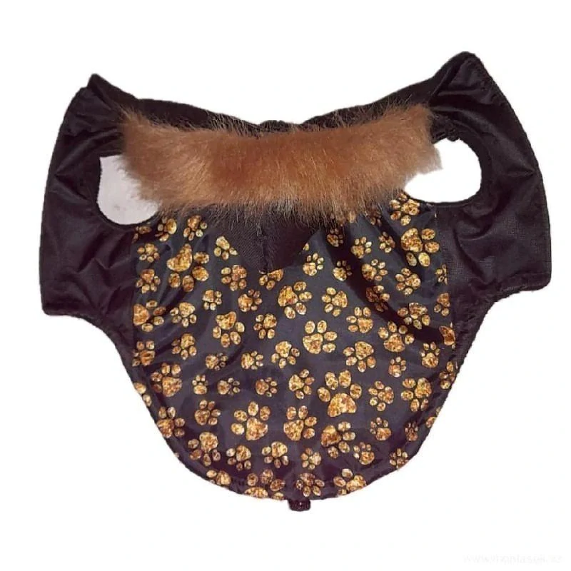 Zimní vesta pro psa tlapky 48-58cm