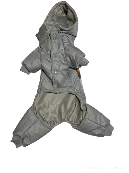 Zimní kombineza jorkšír pro psy 30-35cm