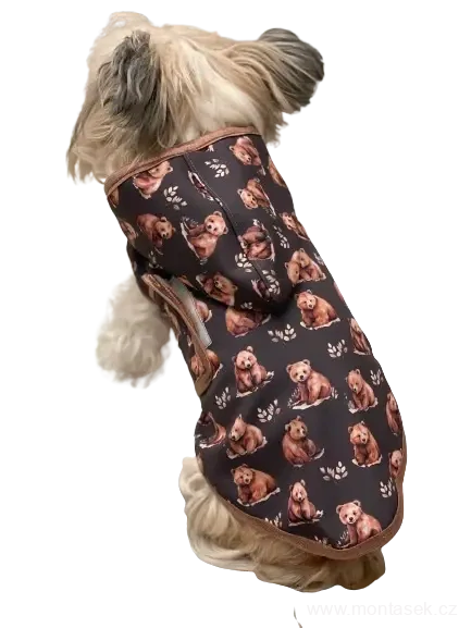 Vesta pro psa hnědá 30cm