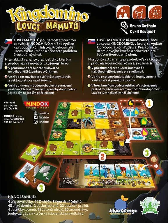 Kingdomino: Lovci mamutů 
