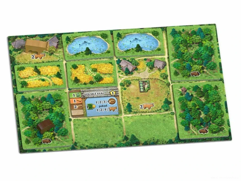 Černý les desková hra