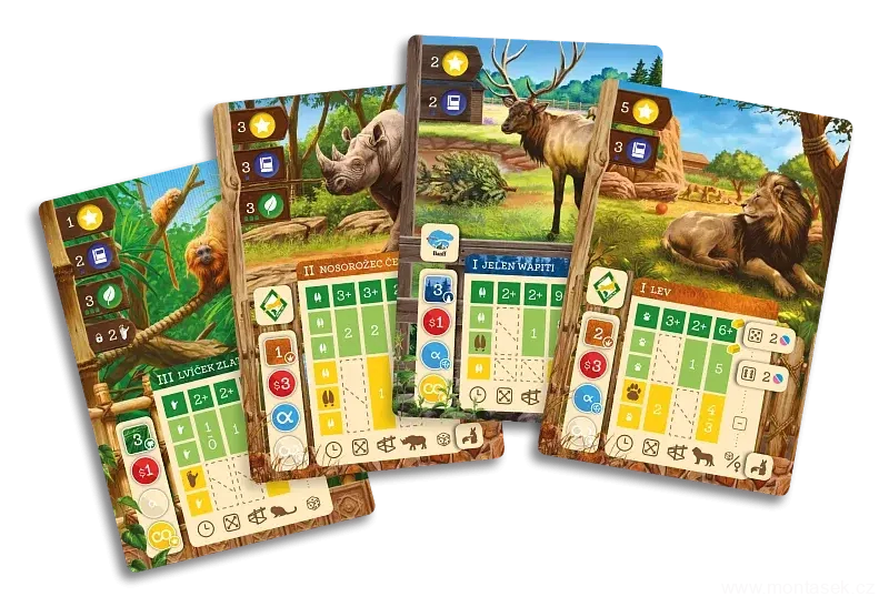  Zoo Tycoon: The Board Game - české vydání