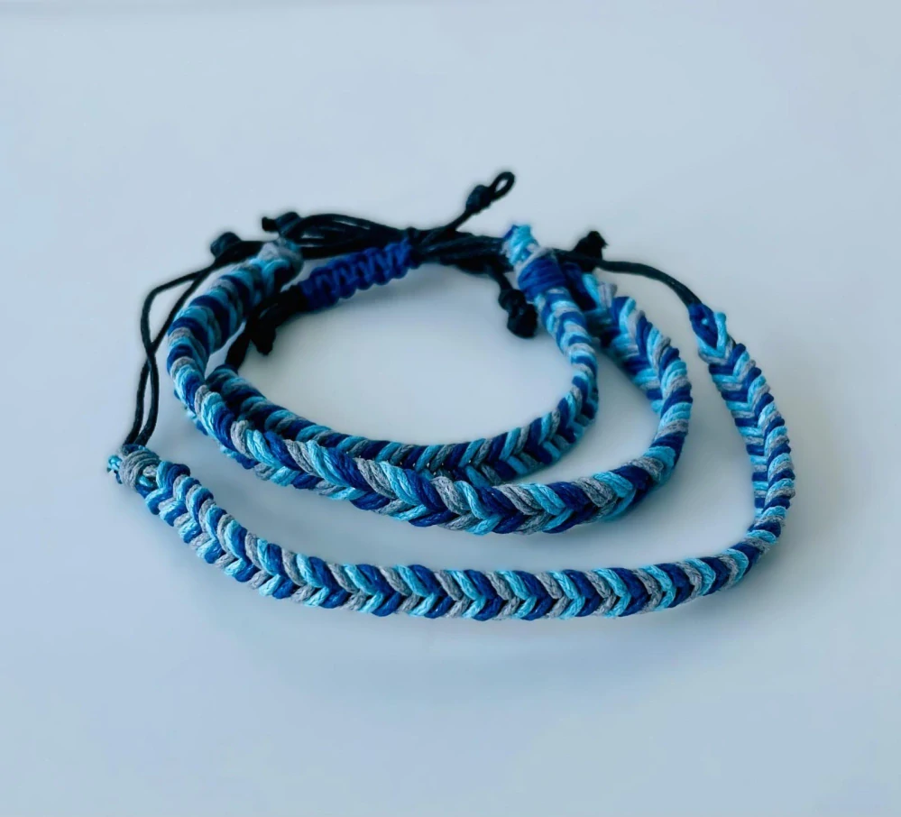 Macrame náramek pro malého psa nebo pána
