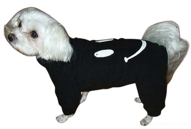 Oblečky pro psy, kombineza pro psa smajlík 