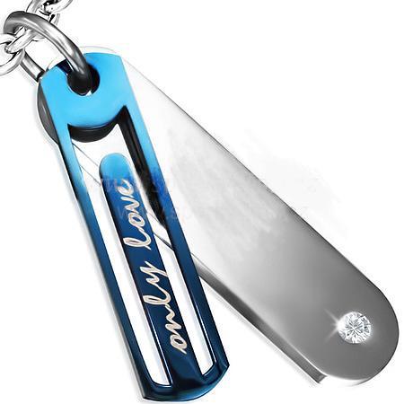 Přívěsek ocel Only love 52